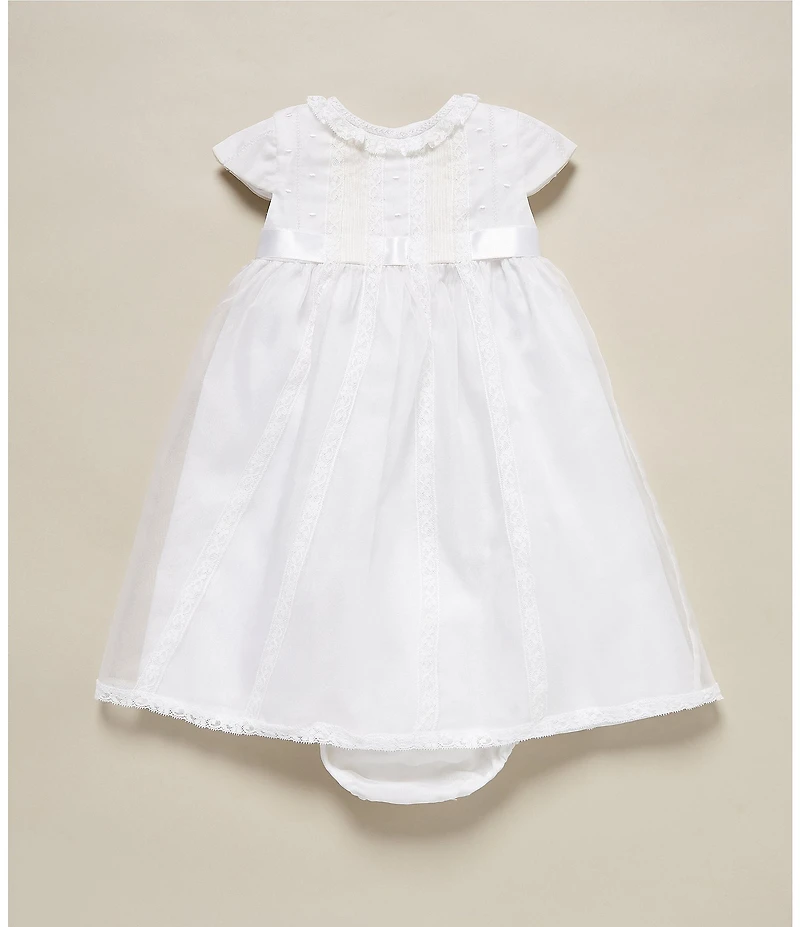 Edgehill Collection Baby Girls Lace Heirloom Collection Dress