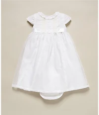 Edgehill Collection Baby Girls Lace Heirloom Collection Dress