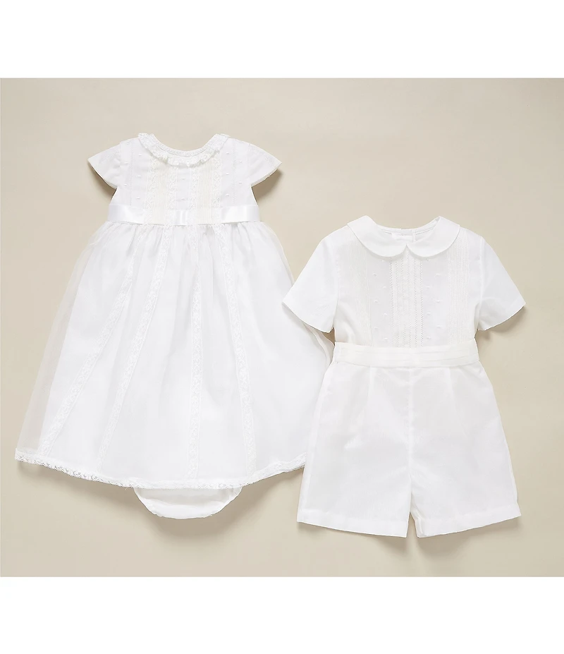 Edgehill Collection Baby Girls Lace Heirloom Collection Dress