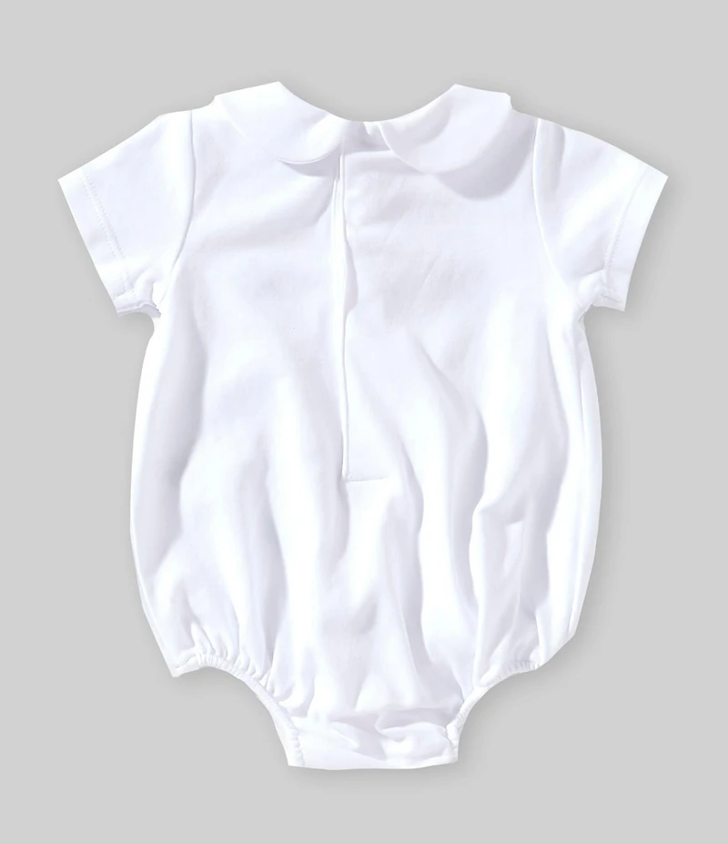 Edgehill Collection Baby Boy Embroidered Tennis Racquet Bubble