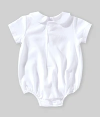 Edgehill Collection Baby Boy Embroidered Tennis Racquet Bubble