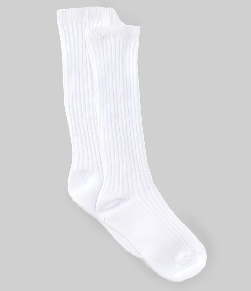 Edgehill Collection Baby Boys Ribbed Knee-High Socks