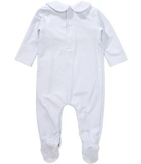 Edgehill Collection Baby Boys Long-Sleeve Stripe Footie Coverall