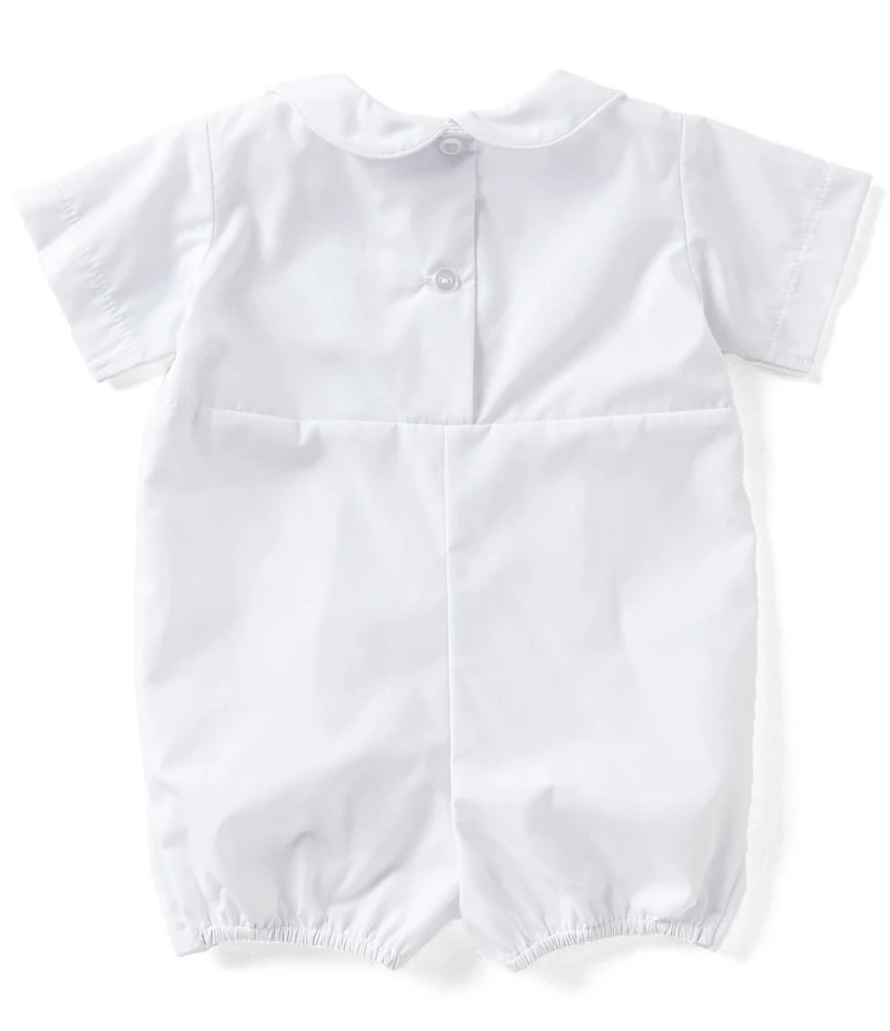 Edgehill Collection Baby Boys Christening Shortall & Matching Hat Set