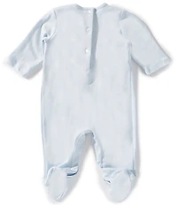 Edgehill Collection Baby Boys Smocked Easter Bunny Coverall