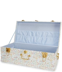 Edgehill Collection Medium Floral Keepsake Trunk