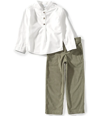Edgehill Collection Little/Big Boys Woven Pants Set
