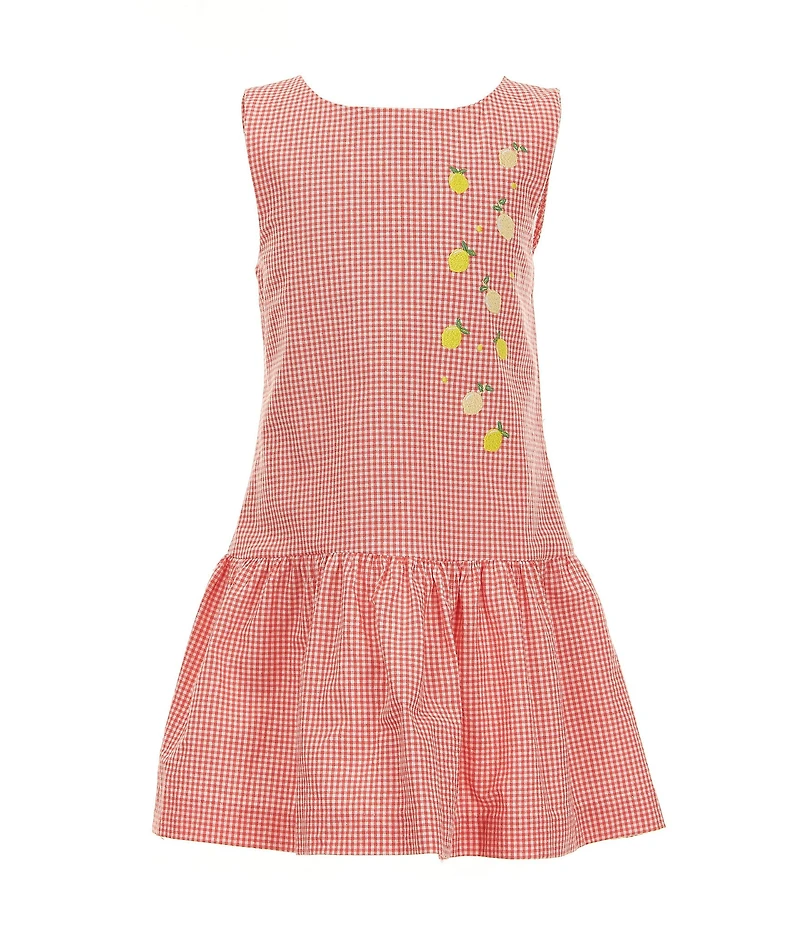 Edgehill Collection Little Girls Lemon Drop Waist Dress