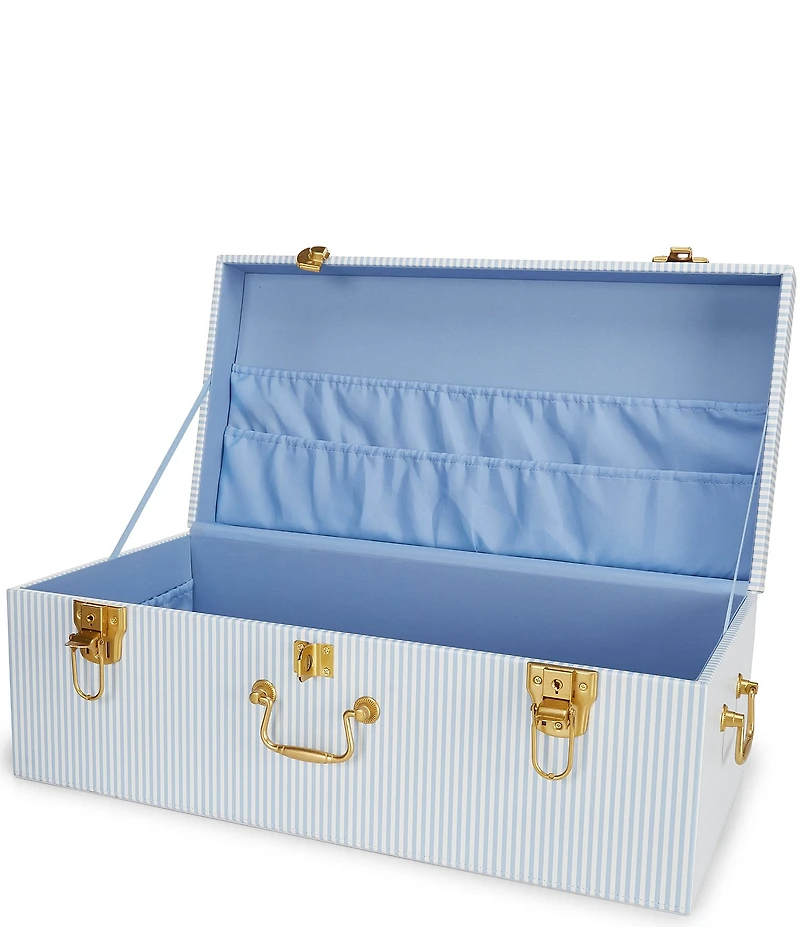 Edgehill Collection Medium Striped Keepsake Trunk