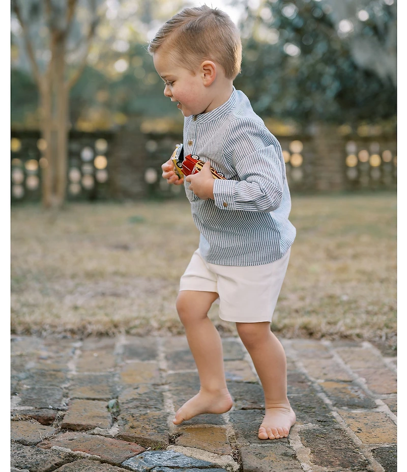 Edgehill Collection x Kristin Ellen Hockman Little Boys Anders Shorts Set