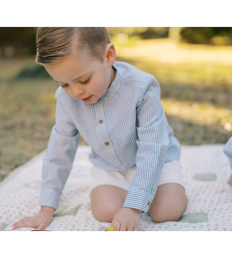 Edgehill Collection x Kristin Ellen Hockman Little Boys Anders Shorts Set