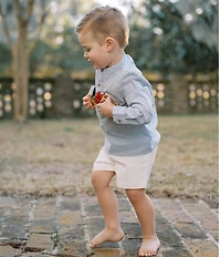 Edgehill Collection x Kristin Ellen Hockman Little Boys Anders Shorts Set