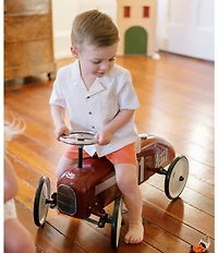 Edgehill Collection x Kristin Ellen Hockman Little Boys Arlo Camp Collar Short Sleeve Woven & Shorts Set