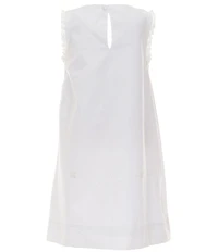 Edgehill Collection x Kristin Ellen Hockman Little Girls Svea White Embroidered Dress