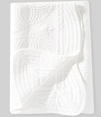 Edgehill Collection x Megan Karp Matelasse Scalloped Quilt