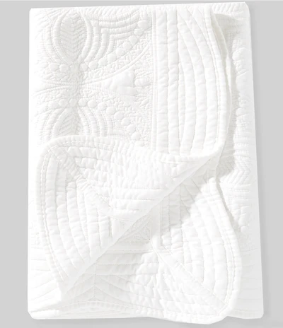 Edgehill Collection x Megan Karp Matelasse Scalloped Quilt