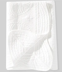 Edgehill Collection x Megan Karp Matelasse Scalloped Quilt
