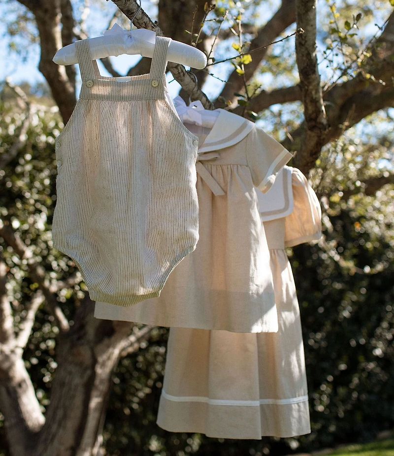 Edgehill Collection x Megan Karp Girls James Linen Sailor Dress