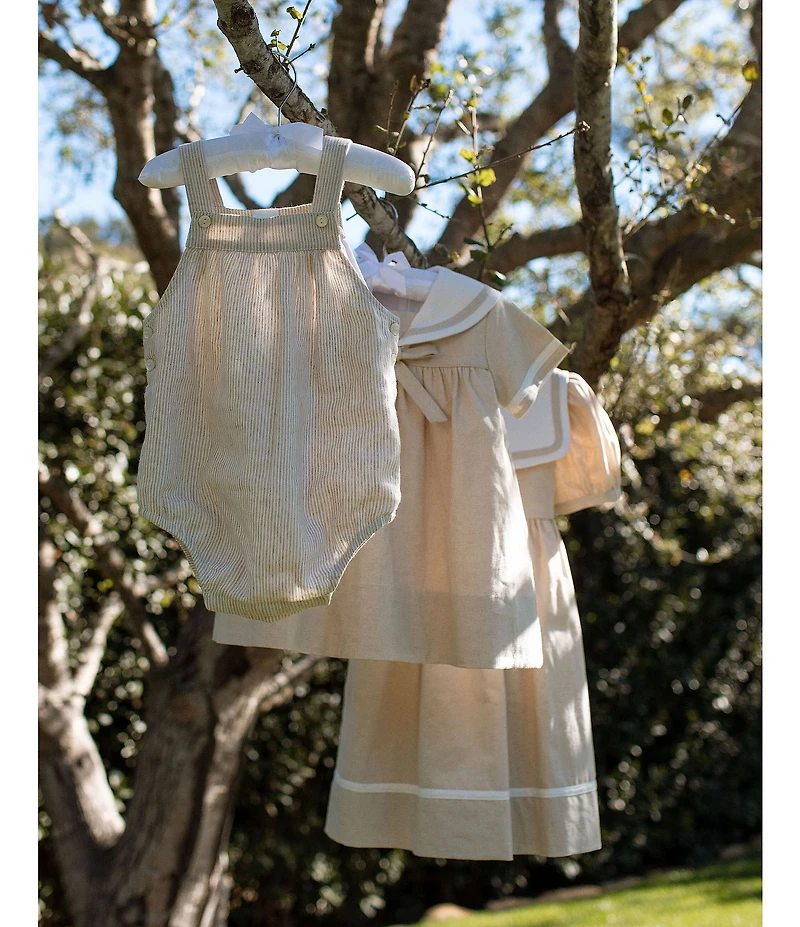 Edgehill Collection x Megan Karp Girls James Linen Sailor Dress