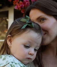 Edgehill Collection x Megan Karp Girls Mini Pinch Clip Hair Bows 3-Pack