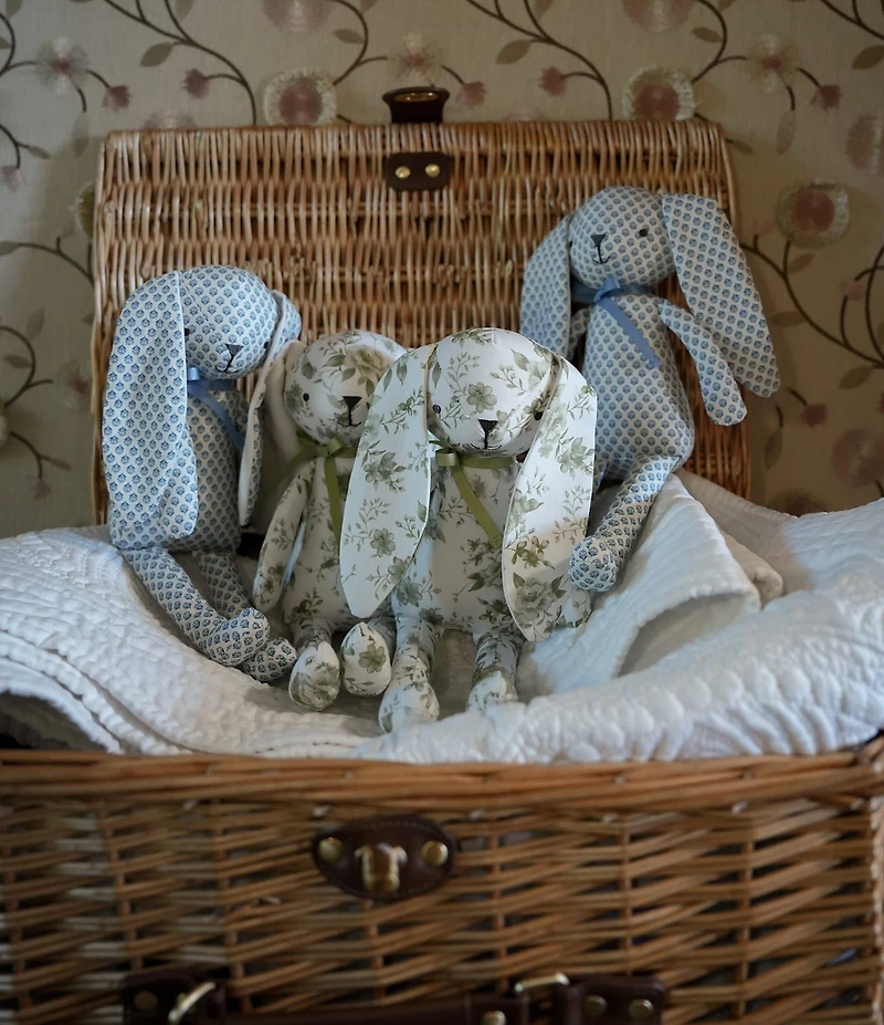 Edgehill Collection x Megan Karp Penelope Floral Bunny Plush Toy