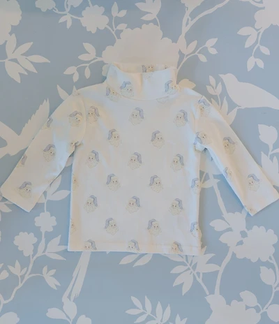 Edgehill Collection X The Broke Brooke Baby Boys Benjamin Vintage Santa Top