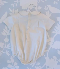 Edgehill Collection x The Broke Brooke Baby Boys George Embroidered Nutcracker Bubble