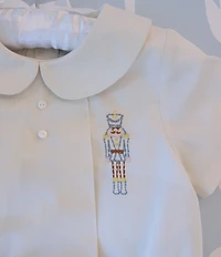 Edgehill Collection x The Broke Brooke Baby Boys George Embroidered Nutcracker Bubble