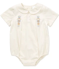Edgehill Collection x The Broke Brooke Baby Boys George Embroidered Nutcracker Bubble