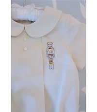 Edgehill Collection x The Broke Brooke Baby Boys George Embroidered Nutcracker Bubble