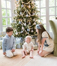 Edgehill Collection x The Broke Brooke Baby Boys George Embroidered Nutcracker Bubble