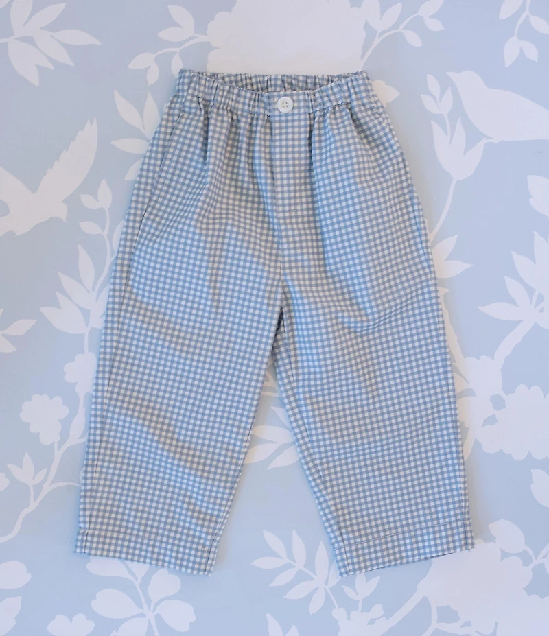 Edgehill Collection x The Broke Brooke Baby Boys Knox Gingham Pants