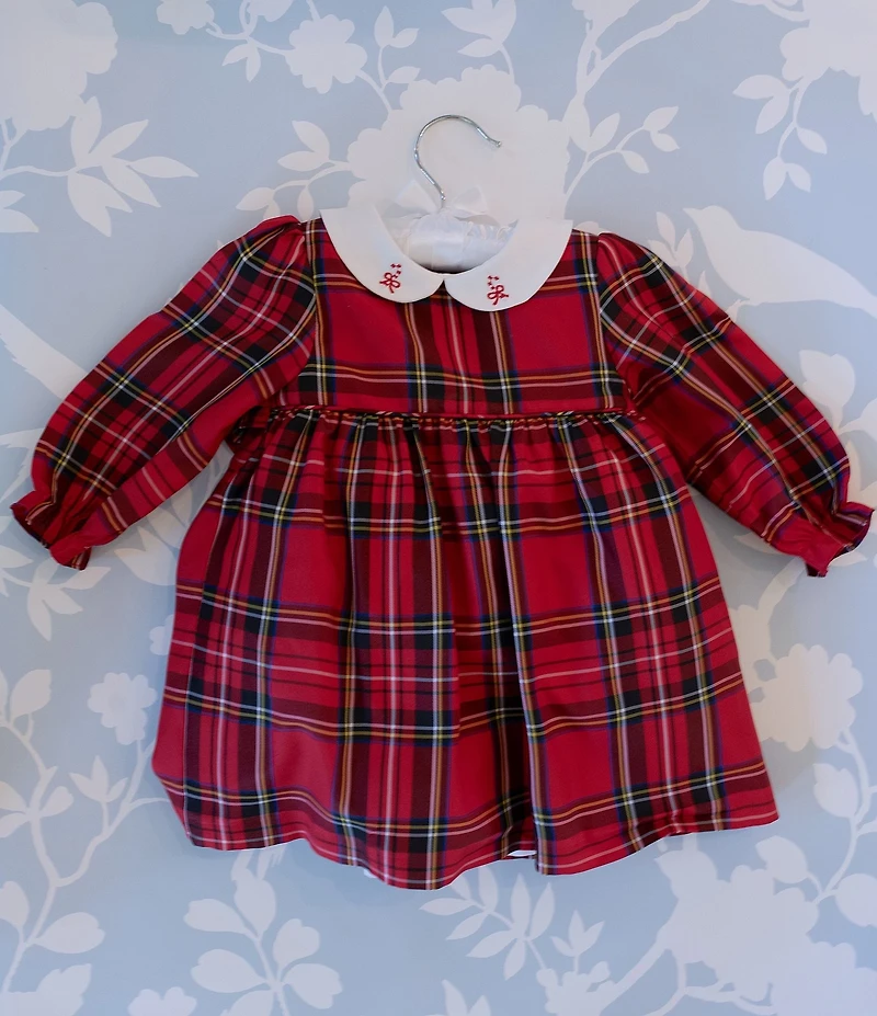 Edgehill Collection x The Broke Brooke Baby Girls Cece Tartan Dress