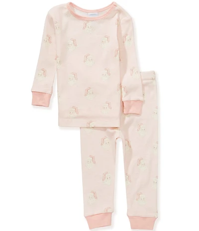 Edgehill Collection x The Broke Brooke Baby Girls Harper Vintage Santa Pajama Set