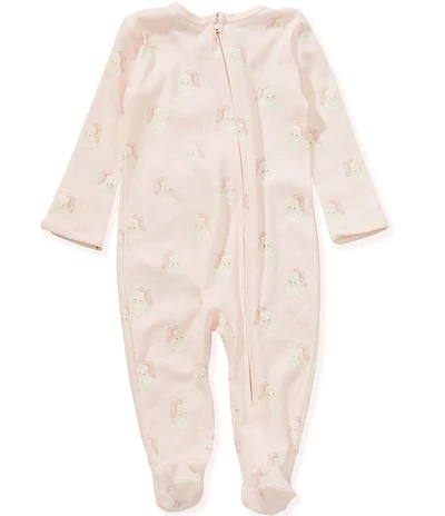 Edgehill Collection X The Broke Brooke Baby Girls Olivia Vintage Santa Footie Coverall