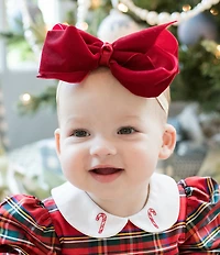 Edgehill Collection x The Broke Brooke Isabella Velvet Bow Headband