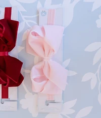 Edgehill Collection x The Broke Brooke Isabella Velvet Bow Headband