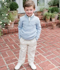 Edgehill Collection x The Broke Brooke Little Boys Anderson Plaid Pants