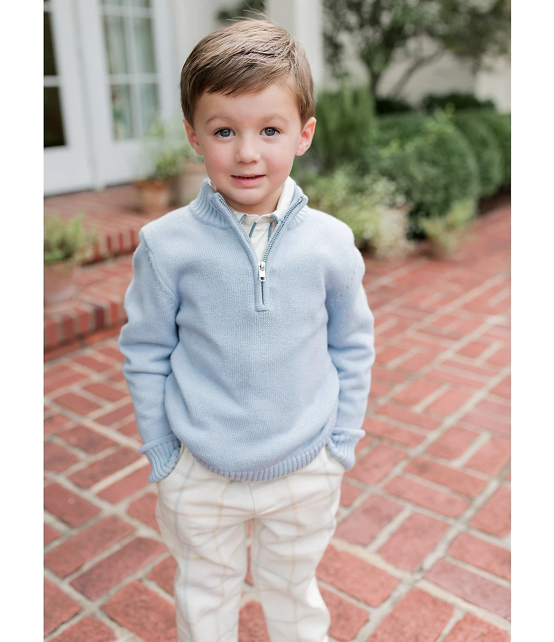 Edgehill Collection x The Broke Brooke Little Boys Anderson Plaid Pants