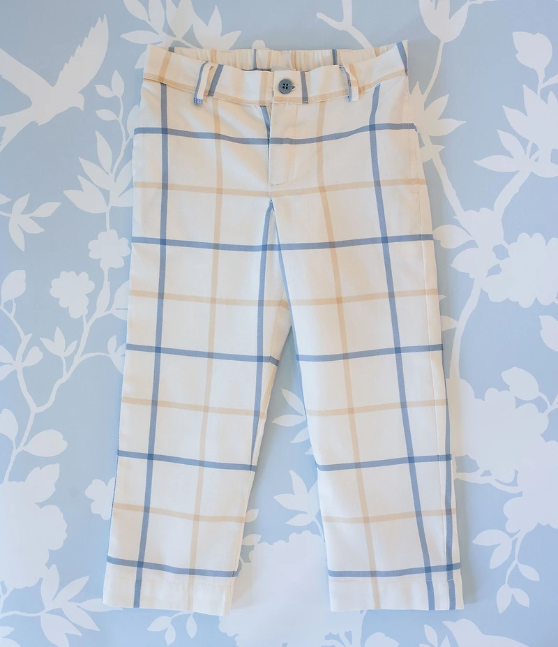 Edgehill Collection x The Broke Brooke Little Boys Anderson Plaid Pants