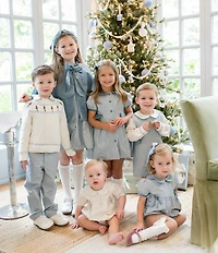 Edgehill Collection x The Broke Brooke Little Boys Knox Gingham Pants