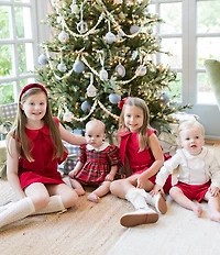 Edgehill Collection x The Broke Brooke Little Girls Elizabeth Bow Headband