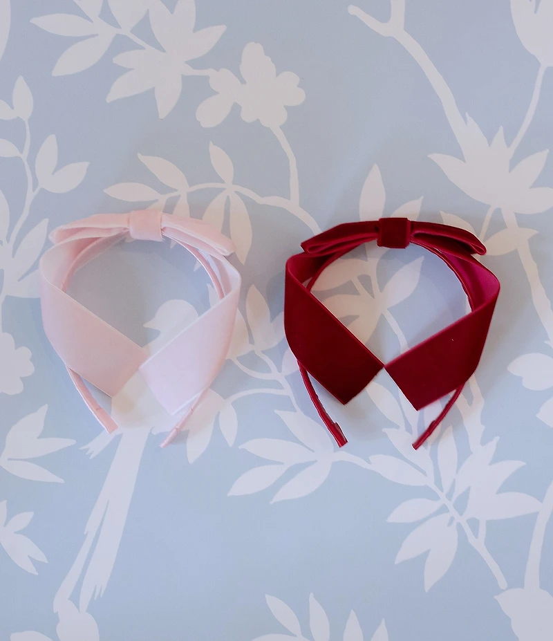 Edgehill Collection x The Broke Brooke Little Girls Elizabeth Bow Headband