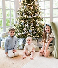 Edgehill Collection x The Broke Brooke Girls Lively Plaid Shift Dress