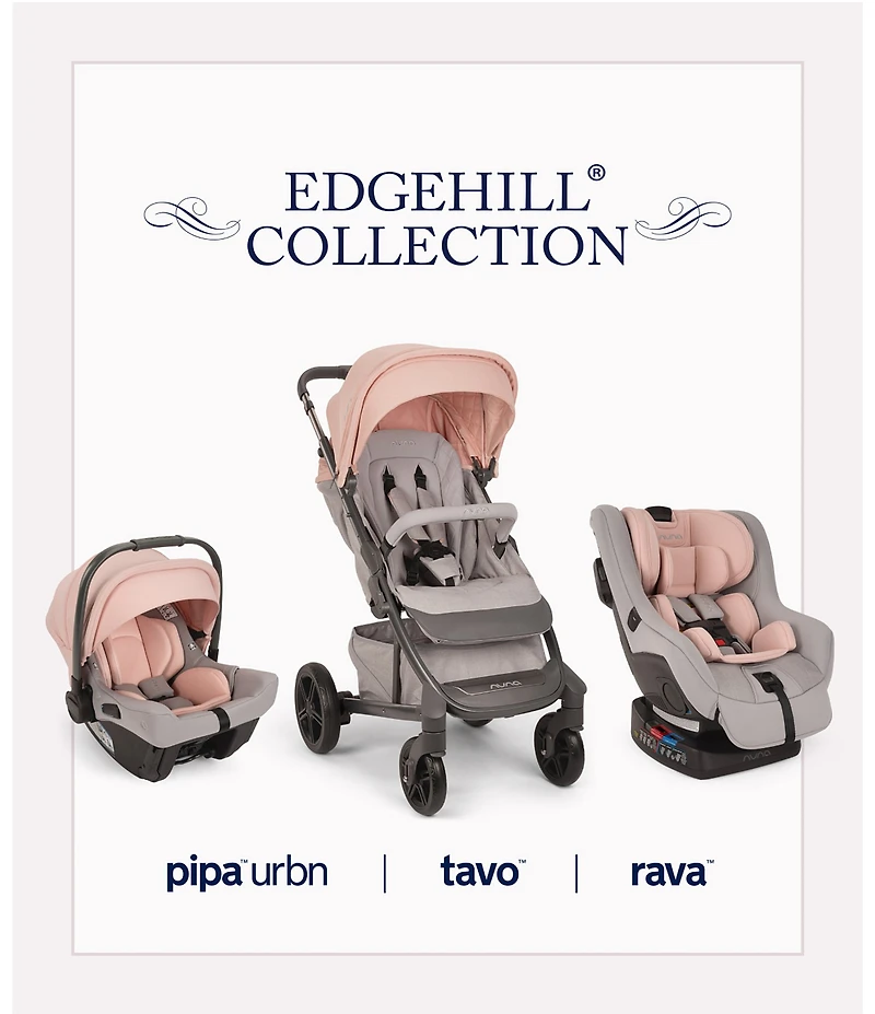 Edgehill Collection X Nuna TAVO™ Stroller and PIPA™ Urbn Infant Car Seat Travel System