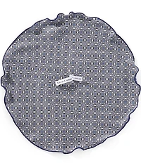Edward Armah Connected Medallion Silk Pocket Square