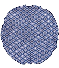 Edward Armah Connected Medallion Silk Pocket Square