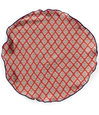 Edward Armah Connected Medallion Silk Pocket Square