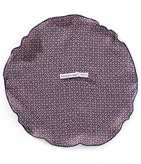 Edward Armah Connected Medallion Silk Pocket Square