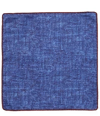 Edward Armah Floral Reversible Silk Pocket Square
